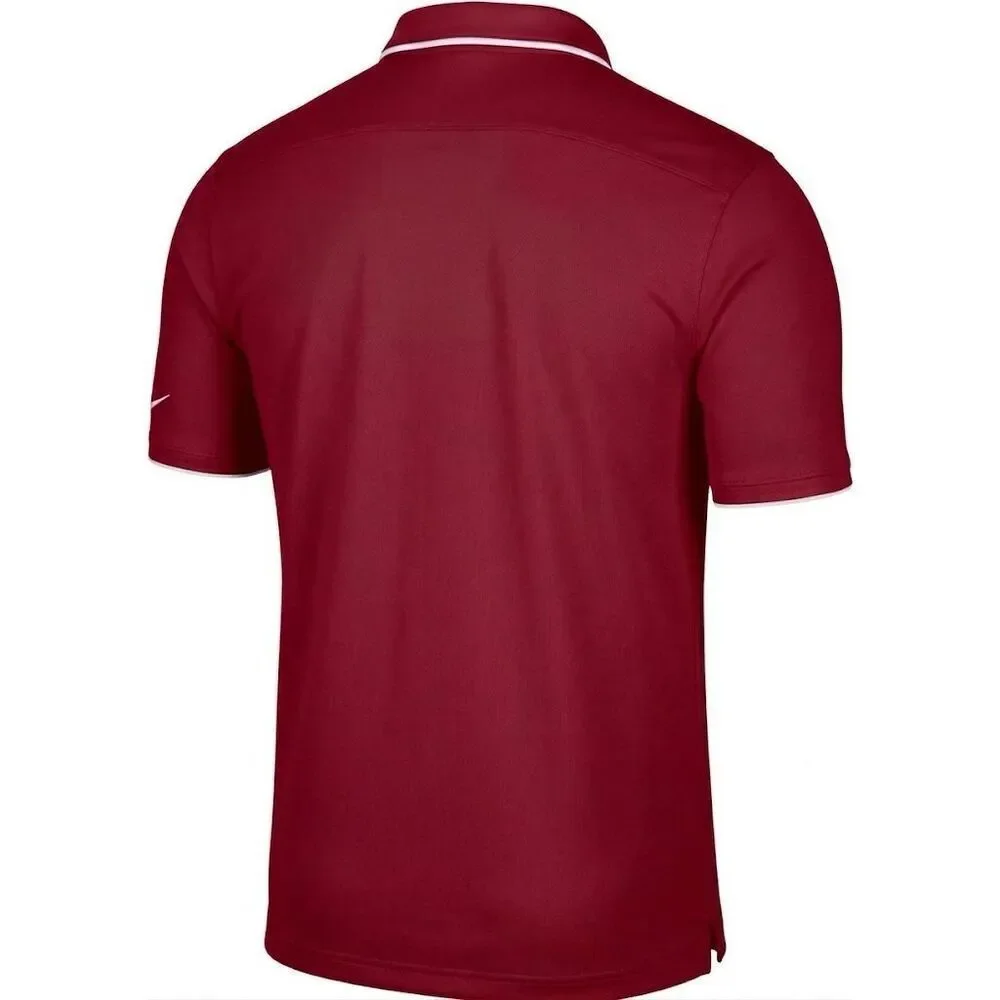 Nike Dri-FIT Iowa State Cyclones Crimson UV Collegiate Polo Crimson Red Medium
